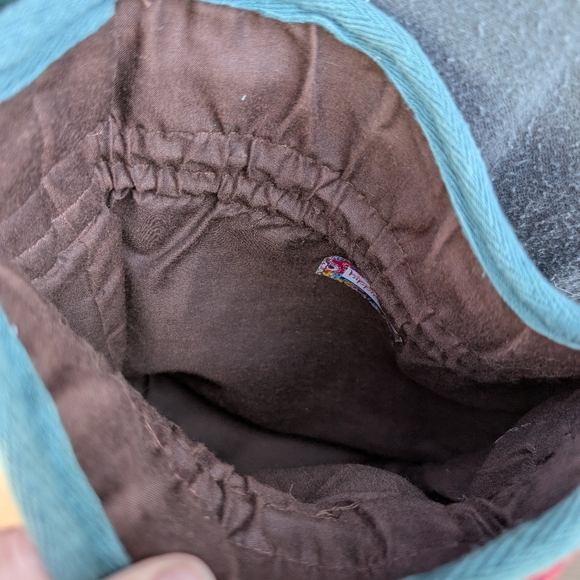 Western Navajo Print Hippie Chic Woven Shoulder Bag - Picture 4 of 4